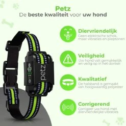 Petz - Anti Blafband - Anti Blafband Voor Kleine En Grote Honden - 5-55 KG - Vibratie En Audio - Diervriendelijk - GEEN Schokken - Opvoedingshalsband Zonder Schok En Diervriendelijk - Waterdicht - Oplaadbaar -Huisdier Benodigdheden 1200x1200 287