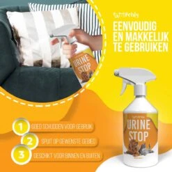 Petsly Urine Stop Spray - Dierentoilet - Voor Zindelijkheid Training, Puppytraining. Voorkomt Markeren - 500ml -Huisdier Benodigdheden 1200x1200 316