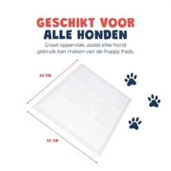JC Pets Premium Puppy Training Pads - Hondentoilet - Zindelijkheidstraining Hond - 50 Stuks - 60 X 45 Cm -Huisdier Benodigdheden 1200x1200 380