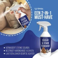 Petsly Odour & Stain Remover - Geurverwijderaars - Urine Vlekken Verwijderen Urinegeur Verwijderen Met Plantaardige Enzymen - 1L -Huisdier Benodigdheden 1200x1200 392