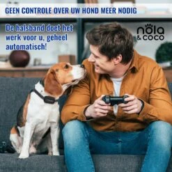Nola & Coco® Oplaadbare Anti Blafband - 4 Kleuren - Zonder Schok - Waterdichte Diervriendelijke Blaf Halsband - Opvoedingshalsband - Voor Grote En Kleine Honden - Lichte Vibratie En Geluid - 3 Tot 60kg -Huisdier Benodigdheden 1200x1200 415