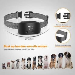 Salvano Anti Blafband - Blafband Voor Honden - Opvoedingshalsbanden - Voor Kleine En Grote Honden - Anti Blafband Zonder Schok- Oplaadbaar - Anti Blaf Apparaat - Blafband - Diervriendelijk -Huisdier Benodigdheden 1200x1200 423