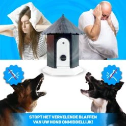Vulpes Pets® Anti Blaf Apparaat Pro - Anti Blafband Voor Alle Honden - Luxe Hondentrainer - Diervriendelijk & Zonder Schok - Inclusief 9V Batterij - Waterbestendig - Ophangbaar - Instelbare Ultrasone Niveauregeling - 4 Standen 17 Vulpes Pets® Anti Blaf Apparaat Pro - Anti Blafband Voor Alle Honden - Luxe Hondentrainer - Diervriendelijk & Zonder Schok - Inclusief 9V Batterij - Waterbestendig - Ophangbaar - Instelbare Ultrasone Niveauregeling - 4 Standen -Huisdier Benodigdheden 1200x1200 446
