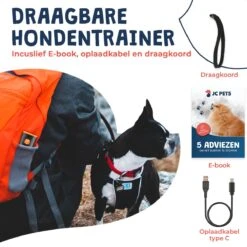 JC Pets Ultrasone Anti Blaf Apparaat Voor Kleine En Grote Honden - Oplaadbaar - Alternatief Anti Blafband Voor Honden - Diervriendelijk & Zonder Schok -Huisdier Benodigdheden 1200x1200 453