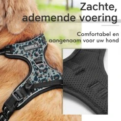 Antitrek Hondentuigje - Middelgrote Honden - Luipaard - Maat M - Borstring - Reflecterend 14 Antitrek Hondentuigje - Middelgrote Honden - Luipaard - Maat M - Borstring - Reflecterend -Huisdier Benodigdheden 1200x1200 553