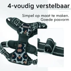 Antitrek Hondentuigje - Middelgrote Honden - Luipaard - Maat M - Borstring - Reflecterend 15 Antitrek Hondentuigje - Middelgrote Honden - Luipaard - Maat M - Borstring - Reflecterend -Huisdier Benodigdheden 1200x1200 554