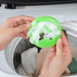 Merkloos Wasmachine Herbruikbare Haarverwijderaar - Huisdierhaar Verwijderaar - Anti Haren - Accessoires Wasmachine - Groen - 1 Stuks -Huisdier Benodigdheden 1200x1200 60