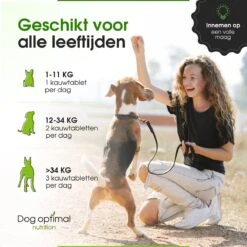 Dog Optimal Gewricht Supplement 90 Stuks - Mobility - Glucosamine Hond - Artrose - Heupdysplasie - Gewrichten - Hondensnacks - Hondenkoekjes - Hondensupplementen - Honden - Puppy - Hondenvoeding - Mankheid - HD - ED 20 Dog Optimal Gewricht Supplement 90 Stuks - Mobility - Glucosamine Hond - Artrose - Heupdysplasie - Gewrichten - Hondensnacks - Hondenkoekjes - Hondensupplementen - Honden - Puppy - Hondenvoeding - Mankheid - HD - ED -Huisdier Benodigdheden 1200x1200 648