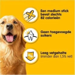 Pedigree Dentastix Kauwstaven - Gebitsverzorgende Hondensnacks - Maxi - 105 Stuks -Huisdier Benodigdheden 1200x1200 684