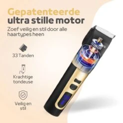 Woodoro Professionele 2-in-1 Hondentondeuse Voor Dikke Vacht – Draadloze Honden Tondeuse & Hondentrimmer – Stille Tondeuse Katten & Honden Trimset -Huisdier Benodigdheden 1200x1200 7