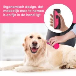 Frenkies HuisdierPlezier Hondenborstel - Borstels - Hondenborstel - Hondenkam - Roze -Huisdier Benodigdheden 1200x1200 74