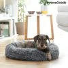 InnovaGoods - Dierenmand - 60cm - Hondenmand - Kattenmand - Fluffy - Anti Stress - Extra Zacht - Anti Slip - Grijs -Huisdier Benodigdheden 1200x1200 780