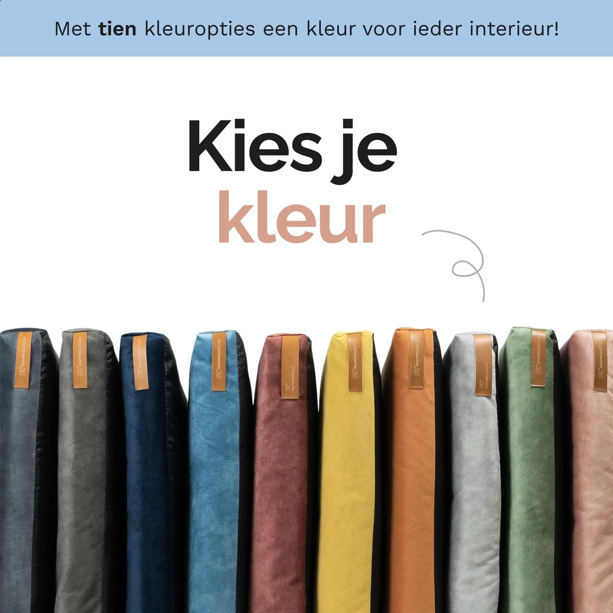 Rexproduct Hondenkussen - Hondenmand - Hondenbed Met Rits En Wasbaar - Manden & Kussens 90 X 110 CM - 0 Tot 80 Kg - SoftPet Groen 11 Rexproduct Hondenkussen - Hondenmand - Hondenbed Met Rits En Wasbaar - Manden & Kussens 90 X 110 CM - 0 Tot 80 Kg - SoftPet Groen - Afbeelding 9