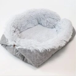 Reayou Kattenmand - Kattenkussen - Kattenbed Hondenkussen - Hondenmand - Grijs- 51 X 61 Cm -Huisdier Benodigdheden 1200x1200 934