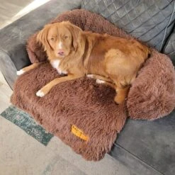 Origineel Hondendeken Voor Bank– Hondenkleed Fluffy – Pluche Hondenbed - Hondenmand Premium - Volledig Afritsbaar -Huisdier Benodigdheden 1200x1200 946