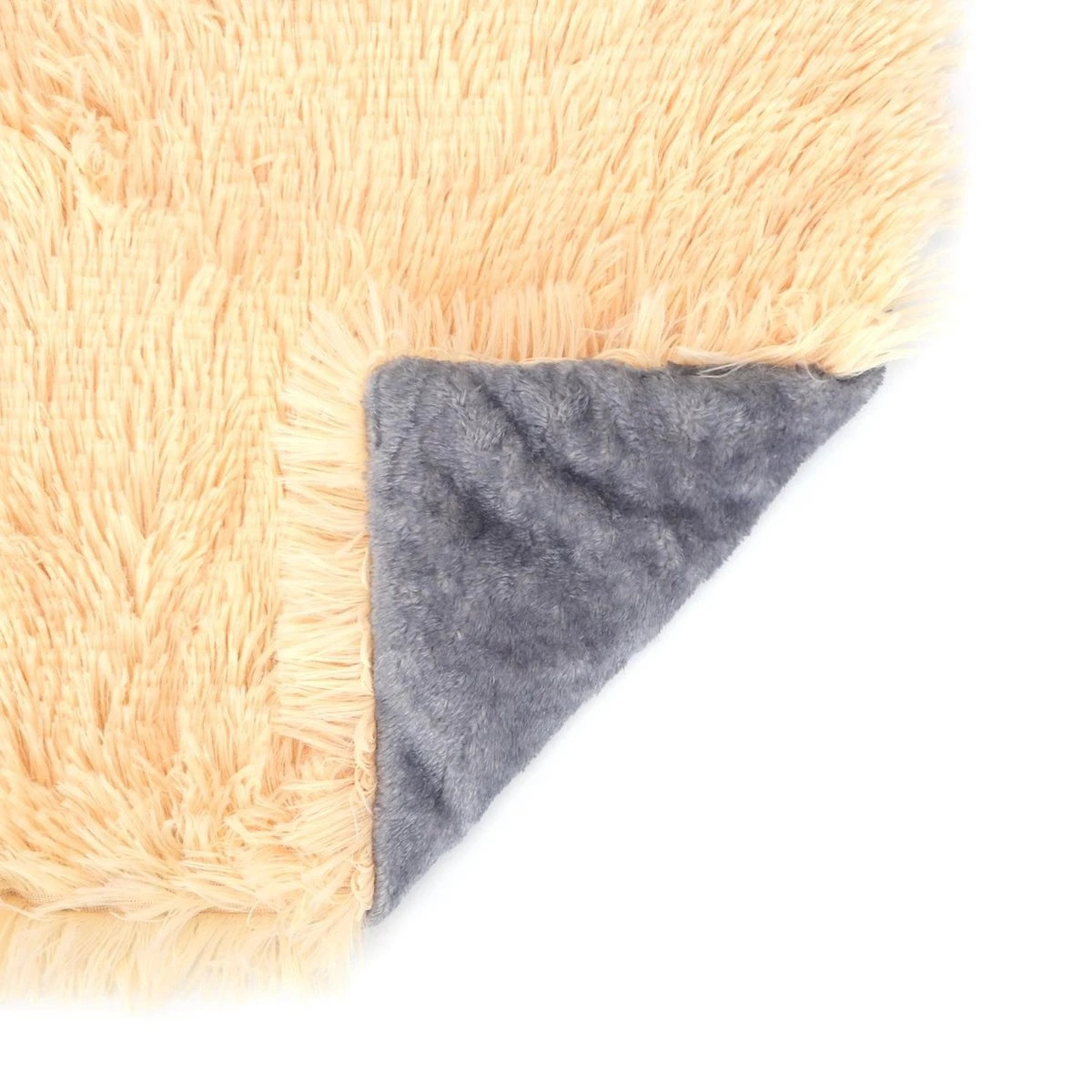 Nobleza Fluffy Benchkussen - Dierenkussen - Hondenkussen - Kattenkussen - Benchmat - Dierenmat - Hondenmat - Kattenmat - Crème - Maat L 6 Nobleza Fluffy Benchkussen - Dierenkussen - Hondenkussen - Kattenkussen - Benchmat - Dierenmat - Hondenmat - Kattenmat - Crème - Maat L - Afbeelding 4