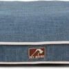Beau&Bess Hondenkussen Hondenbed 90 X 60 Cm Piping Blauw -Huisdier Benodigdheden 1200x420