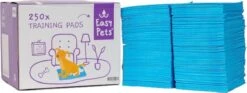 Easypets Puppy Training Pads - Zindelijkheidstraining - Hondentoilet - 60 X 60 Cm - 250 Stuks - INCL. PADHOUDER -Huisdier Benodigdheden 1200x452