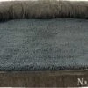 Napzzz Hondenmand Sofa Ovaal Grijs 120 X 72 X H24 Cm -Huisdier Benodigdheden 1200x473