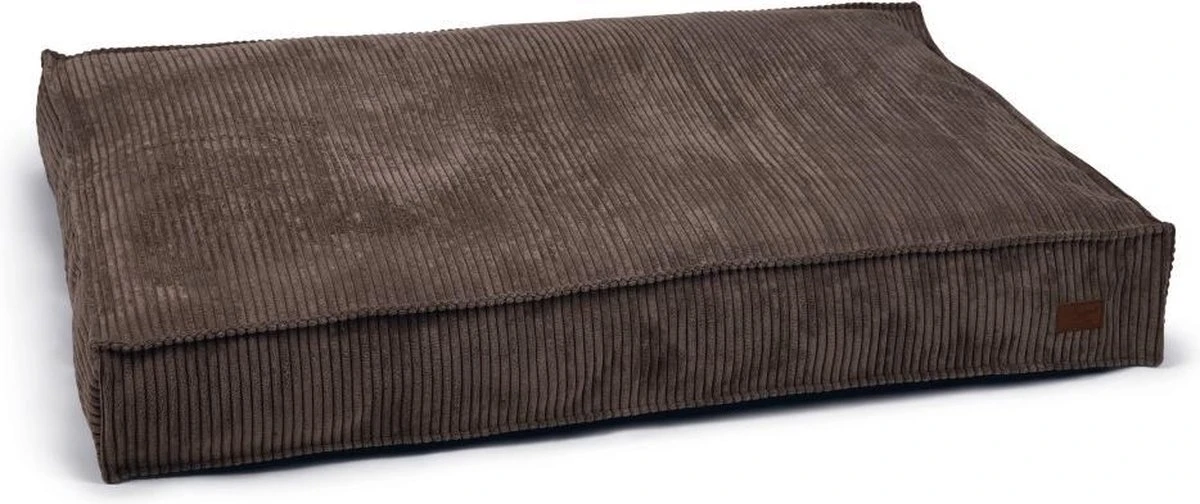 Designed By Lotte Hondenkussen Ribbed Bruin 120 X 80 Cm - Hond 3 Designed By Lotte Hondenkussen Ribbed Bruin 120 X 80 Cm - Hond