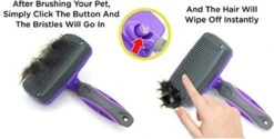 Buxibo Ondervacht Borstel Voor Hond En Kat - Kliksysteem Hondenborstel - Kattenkam - Hondenkam Voor Ondervacht - Klittenkam Voor Honden En Katten - Verwijderd Klitten -Huisdier Benodigdheden 1200x608