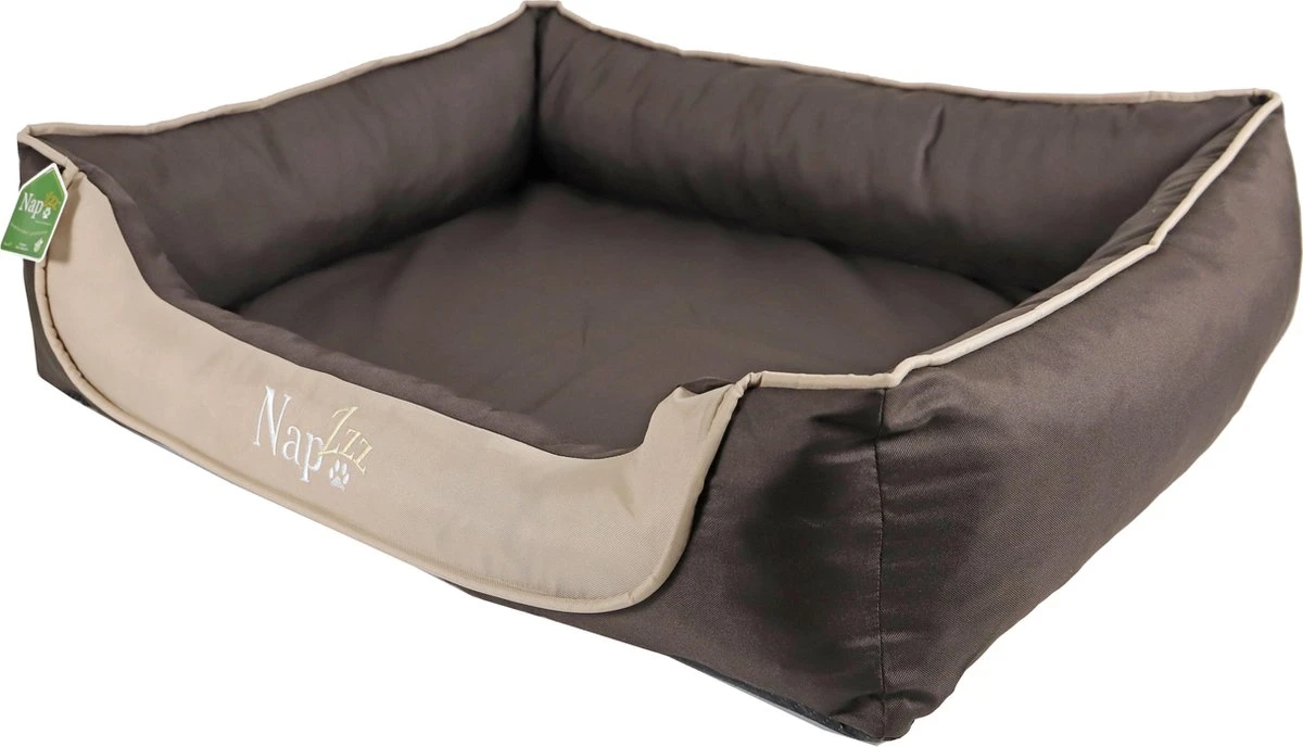 Nap'zzz Divan Waterproof Orthopedisch Duo Bruin/beige, 100x80 Cm 3 Nap'zzz Divan Waterproof Orthopedisch Duo Bruin/beige, 100x80 Cm