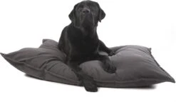 Lex & Max Tivoli - Hondenkussen - Rechthoek - 100x70cm - Grijs -Huisdier Benodigdheden 1200x695 3