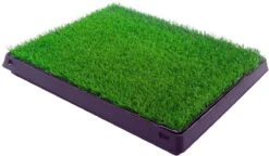 Merkloos Maoo Premium Hondentoilet - Geurbestendig & Hondvriendelijk Kunstgras - Uitneembare Opvangbak - Indoor En Outdoor - 63 X 50 Cm -Huisdier Benodigdheden 1200x698