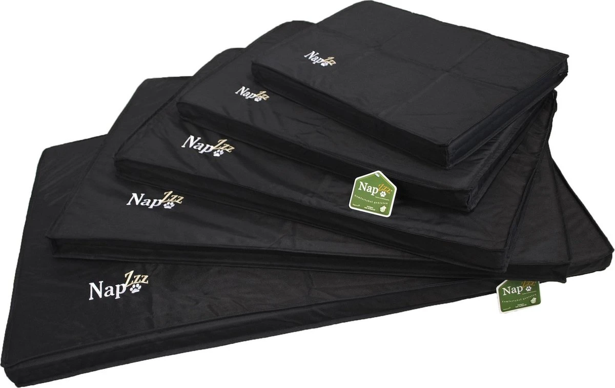 NapZZZ Benchkussen Waterproof Zwart Maat XXL: 120 X 74 X 5 Cm 3 NapZZZ Benchkussen Waterproof Zwart Maat XXL: 120 X 74 X 5 Cm