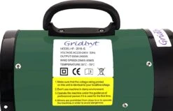 Gridbyt Professionele Hondenföhn – Waterblazer Voor Honden – Voor Een Mooie Vacht – Groen -Huisdier Benodigdheden 1200x773 1