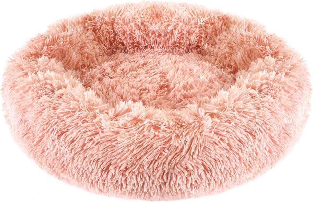 Studio Proud - Donut Mand - Honden En Katten Slaapbed - 50 Cm Roze - Pluche Hondenmand - Verkrijgbaar In Verschillende Maten En Kleuren 3 Studio Proud - Donut Mand - Honden En Katten Slaapbed - 50 Cm Roze - Pluche Hondenmand - Verkrijgbaar In Verschillende Maten En Kleuren
