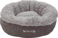 Scruffs Cosy Kattenmand - Comfortabel En Voordelig Met Zachte Binnenvoering En Imitatie Suède Buitenvoering - 3 Kleuren - Ø 45 Cm - Karamel -Huisdier Benodigdheden 1200x780 1