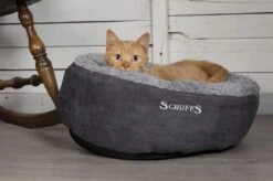 Scruffs Cosy Kattenmand - Comfortabel En Voordelig Met Zachte Binnenvoering En Imitatie Suède Buitenvoering - 3 Kleuren - Ø 45 Cm - Karamel -Huisdier Benodigdheden 1200x799 12