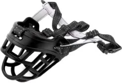 Sharon B Muilkorf Hond - Zwart - XXL - Voor Zeer Grote Honden - Snuitomtrek 38-43 Cm -Huisdier Benodigdheden 1200x811 1