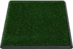 VidaXL Huisdierentoilet Met Bak En Kunstgras 76x51x3 Cm Groen -Huisdier Benodigdheden 1200x812