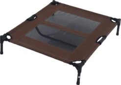 Hondenbed - Hondenstretcher - Honden Ligbed - L - Draagbaar - 92Lx76Bx18H Cm - Bruin -Huisdier Benodigdheden 1200x851 1