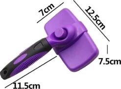 Buxibo Ondervacht Borstel Voor Hond En Kat - Kliksysteem Hondenborstel - Kattenkam - Hondenkam Voor Ondervacht - Klittenkam Voor Honden En Katten - Verwijderd Klitten -Huisdier Benodigdheden 1200x884