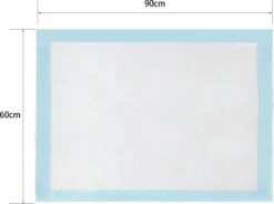 Nobleza 48LXB - Puppy Training Pads - 60 X 90 Cm - Zindelijkheidstraining - 100 Stuks 11 Nobleza 48LXB - Puppy Training Pads - 60 X 90 Cm - Zindelijkheidstraining - 100 Stuks -Huisdier Benodigdheden 1200x893
