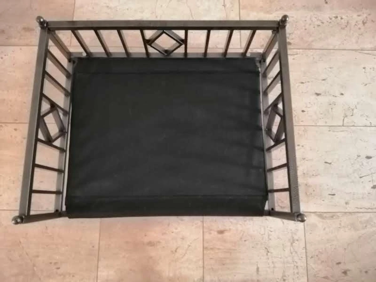 Metalen Hondenbank 70x55x35 3 Metalen Hondenbank 70x55x35