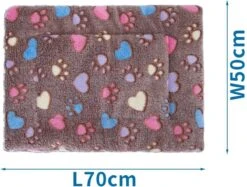 Nobleza Benchkussen - Dierenkussen - Hondenkussen - Kattenkussen - Benchmat - Dierenmat - Hondenmat - Kattenmat - Bruin - Maat S -Huisdier Benodigdheden 1200x910 2