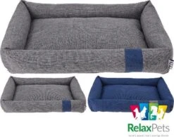 RelaxPets - Hondenmand - Grijs - 55x41x10cm 12 RelaxPets - Hondenmand - Grijs - 55x41x10cm -Huisdier Benodigdheden 1200x947