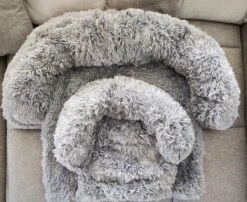 Kussen Voor Hond Of Meerdere Katten | Fluffy Dierenkussen Van Pluche | Kat | Bank | Mand | Hondenmand Of Kattenmand | Hondendeken & Bankbeschermer Max. 20 Kg | Donkergrijs | Maat L -Huisdier Benodigdheden 1200x980 3