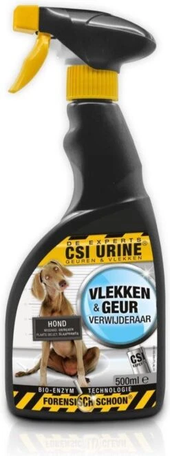 CSI Urine Vlek En Geurspray Puppy En Hond 500 Ml -Huisdier Benodigdheden 449x1200