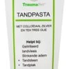 TraumaPet Tandpasta Met Colloïdaal Zilver Voor Dieren | Met Vleessmaak | Bij Stinkende Adem | Tandplak | Geïrriteerd Tandvlees | Tandsteen -Huisdier Benodigdheden 495x1200