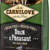 Carnilove Adult Granenvrij Hondenvoer Eend & Fazant 12kg Met 70% Vlees! -Huisdier Benodigdheden 531x1200