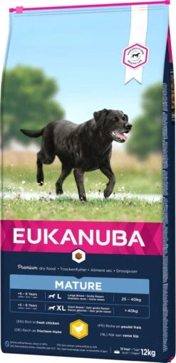 Eukanuba Dog Mature & Senior - Large Breed - Kip - Hondenvoer - 12 Kg -Huisdier Benodigdheden 581x1200 3
