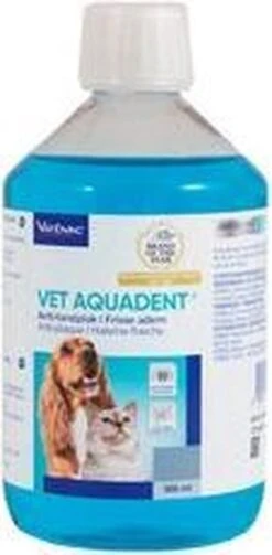 Virbac Vet Aquadent Mondwater - 500 Ml -Huisdier Benodigdheden 589x1200 2