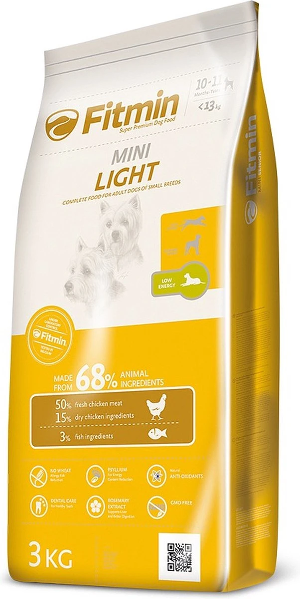 Fitmin Dog Mini Light 3kg 3 Fitmin Dog Mini Light 3kg