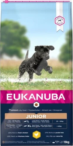 Eukanuba Developing Junior Large Breed Kip - Hondenvoer - 15 Kg -Huisdier Benodigdheden 607x1200