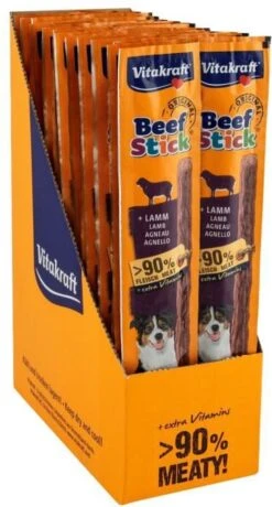 Vitakraft Beefstick Hond - Lams - Hondensnack - 50 Stuks